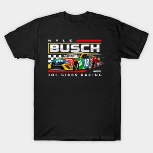 Checkered Flag Kyle Busch T-Shirt